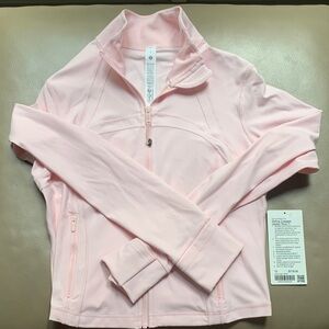 Lululemon Light Pink Define Cropped Jacket